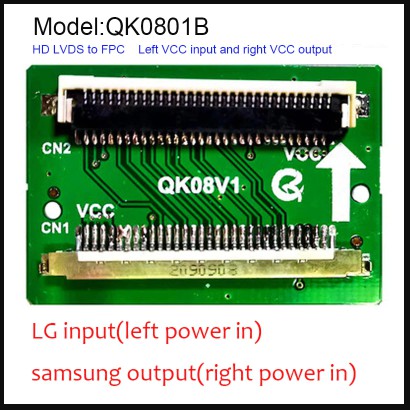 Bo chuyển cáp #14 - LVDS 30 pin LG to Samsung FFC