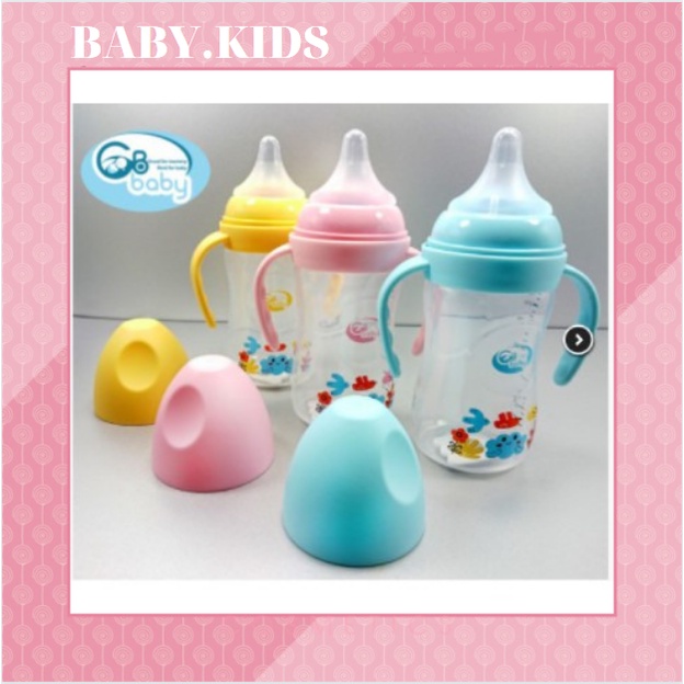 🍵☕🍼CHÍNH HÃNG🍵☕🍼Bình sữa GB-BAYBY PP cổ rộng 180ml -240ml