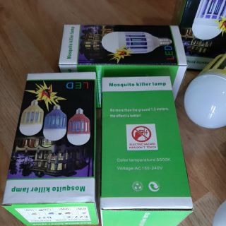 Bóng Đèn Bắt Muỗi Siêu Bền 2 Chế Độ