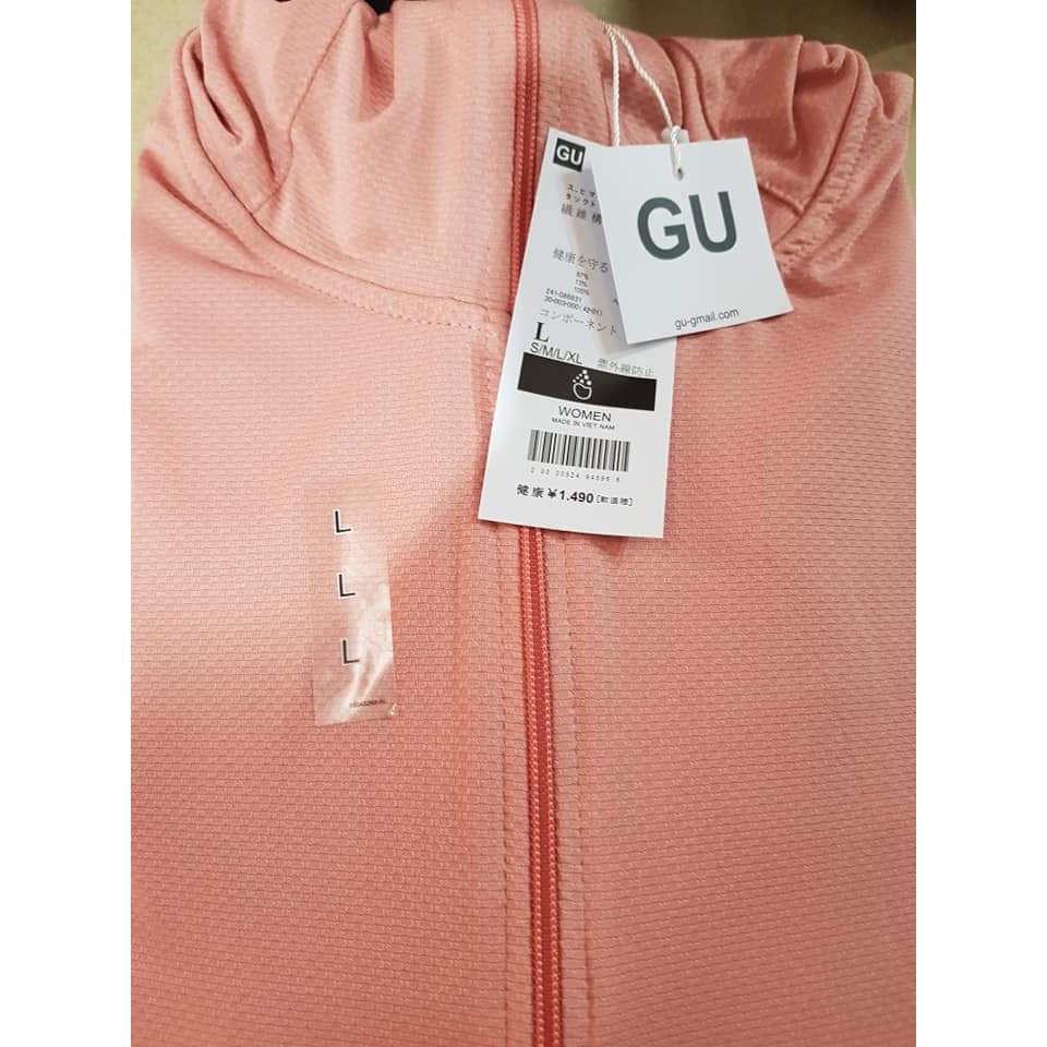 Áo khoác chống nắng thông hơi GU - Chống tia UV, thoáng mát