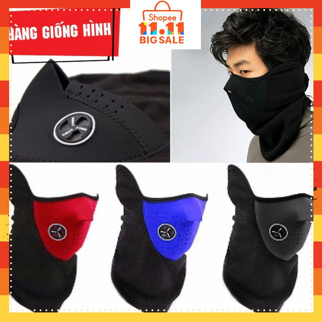 [Mã SPK111 hoàn 8K xu đơn bất kỳ] Mặt Nạ Ninja Đi Phượt | Khăn Choàng Đi Phượt Kiểu Dáng Hàn Quốc