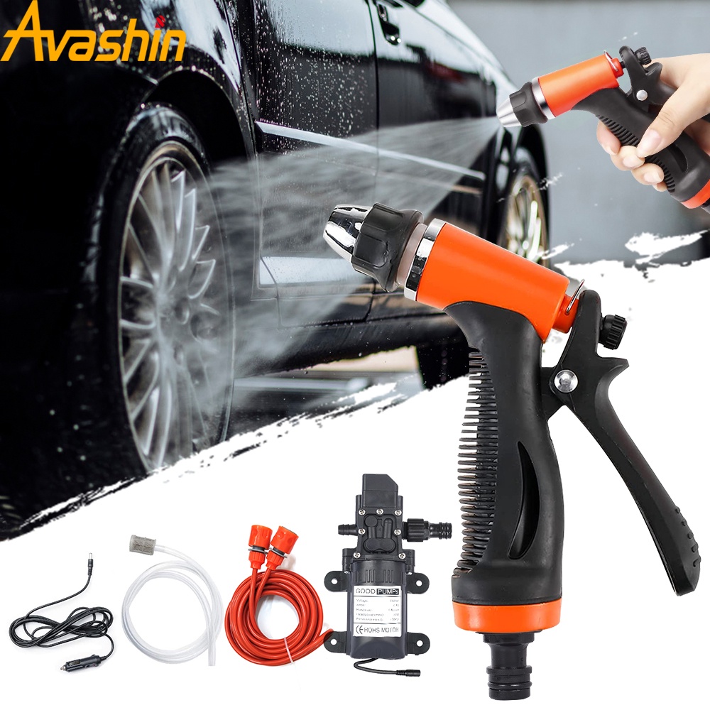 Súng Phun Nước Rửa Xe Hơi Áp Suất Cao Không Dây