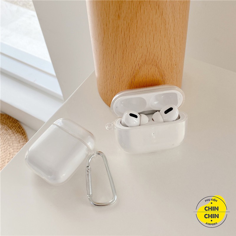 Case Airpod 3 Vỏ Bao Airpods Đựng Tai Nghe Airpod 1 2 3 Pro Nhựa Trong Suốt - Chinchincase