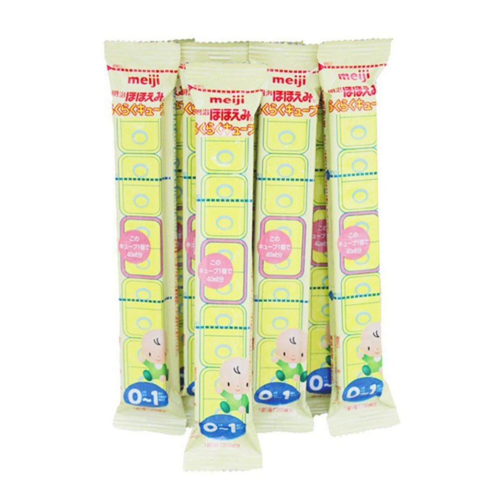 SỮA MEIJI THANH SỐ 0+ THANH SỐ 9 NỘI ĐỊA NHẬT - THANH 27gr