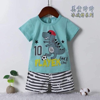 Bộ cotton xuất Hàn bé trai/ bé gái