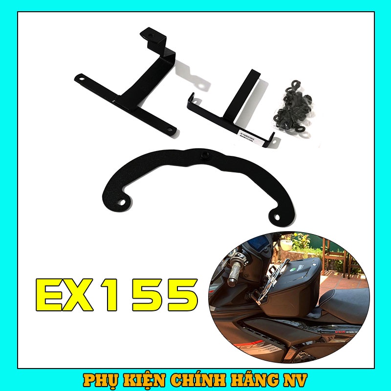 Pát gắn thùng giữa Givi Exciter 155, Ex 155, Y16ZR chất liệu kim loại cao cấp chính hãng