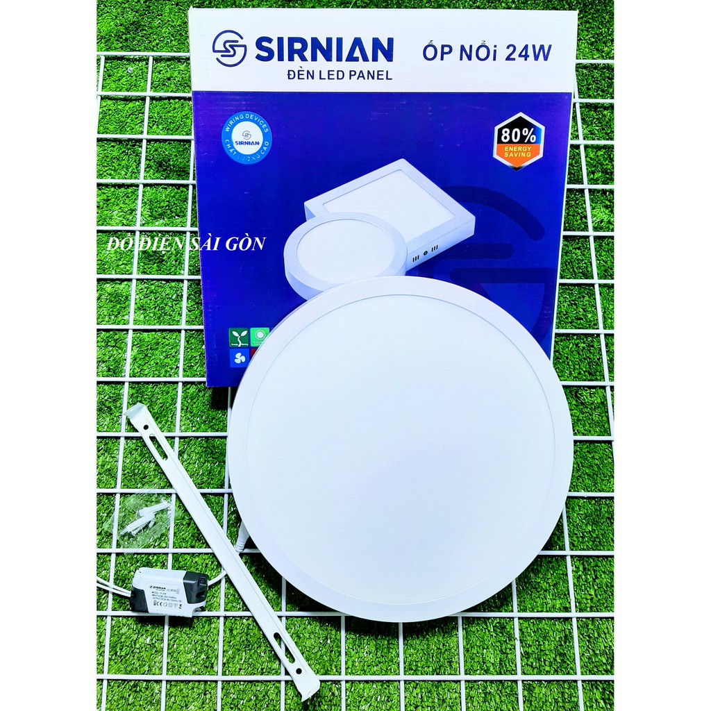 Đèn Led Ốp Trần Tròn Nổi 24W Ánh Sáng Trắng/Vàng Siêu Tiết Kiệm Điện.