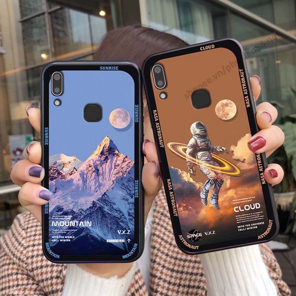 Ốp Vivo Y91 / Y91c / Y93 / Y95 hình vũ trụ, mountain, cloud phong cách cá tính
