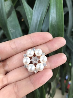 Phụ kiện mạ kim  tròn 6 trai