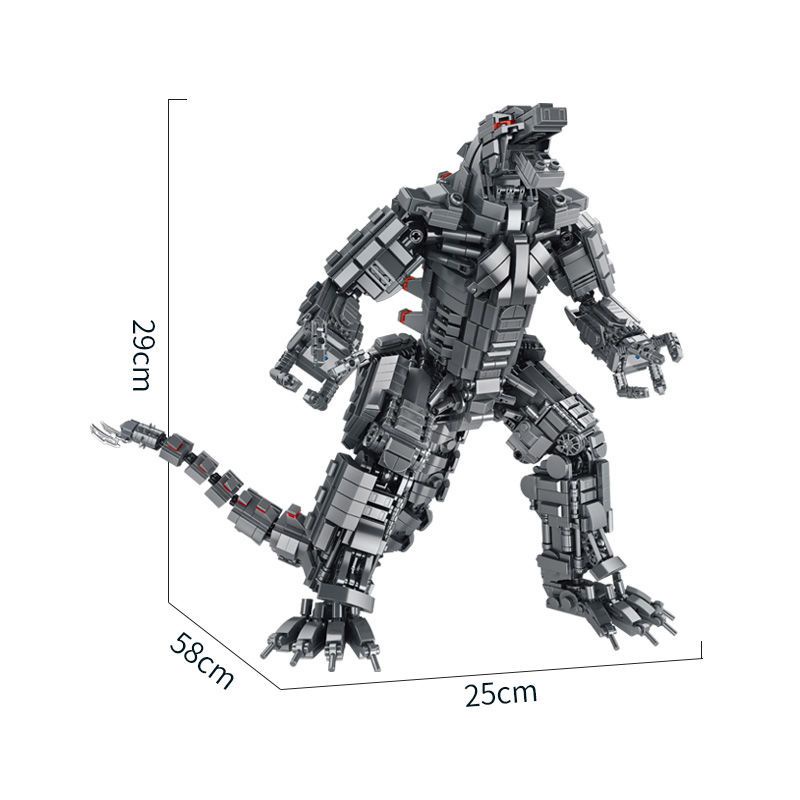 Penrose687001Mô Hình Godzilla Lắp Ráp Đẹp Mắt Sống Động