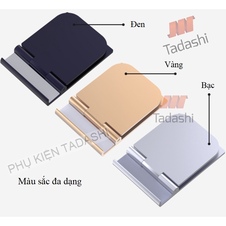 Giá Đỡ Điện Thoại Để Bàn ABS, Xoay Góc Nghiêng, Gấp Gọn Tiện Dụng, Chắc Chắn Không Lật.