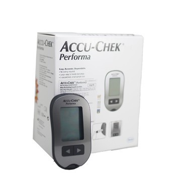 Máy đo đường huyết Accu Chek Performa đơn vị mmol/L
