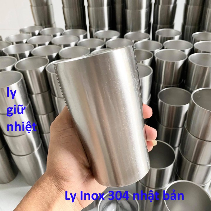 Ly Giữ Nhiệt Inox 304 Hàng Nhật Bãi