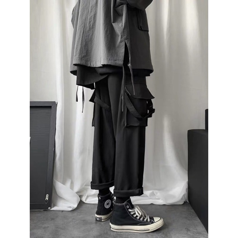 Quần jogger kaki túi hộp Boin store, Quần dài kaki cao cấp túi hộp phối dây mac 02 from unisex nam/nữ