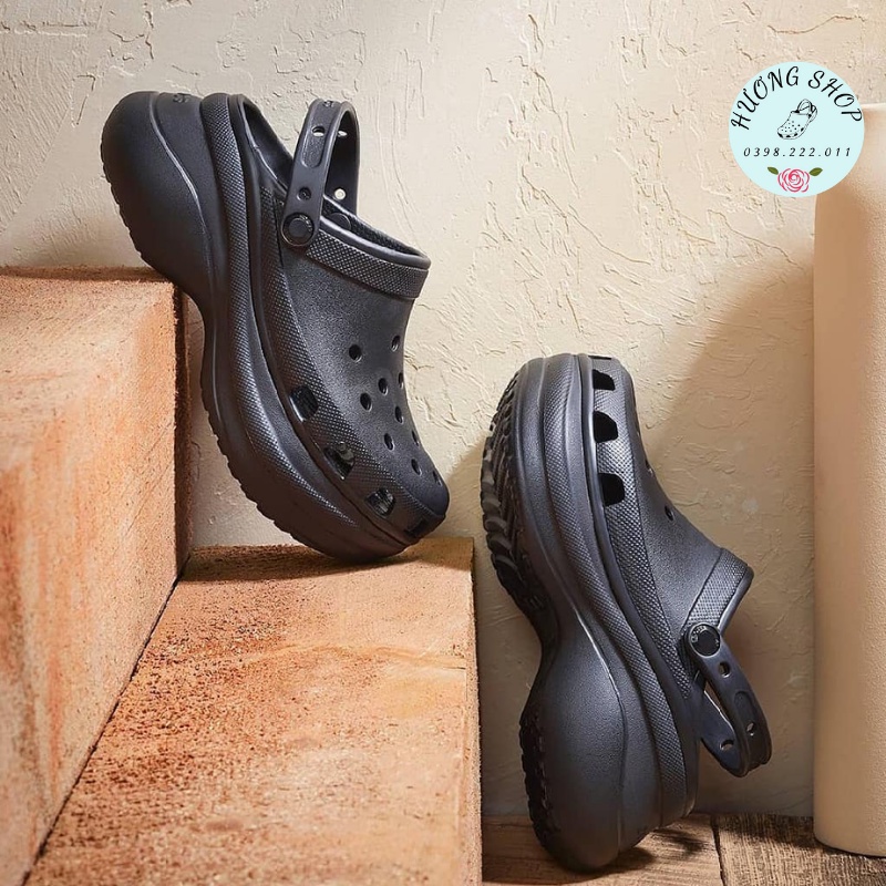 Sục Classic Bae Clog đế cao 8p hack dáng cực đỉnh cho chị em
