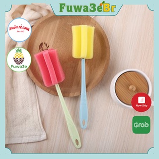 Combo 2 Cọ rửa cốc, rửa bình sữa đầu mút xốp MS 00190
