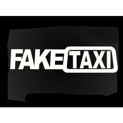 Tem phản quang chữ " FAKE TAXI " độc đáo