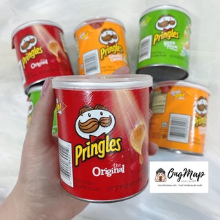 [Date 01/2022 ] Bánh Khoai Tây Pringles (1 Set 6 Hộp ) : 2 Hộp Origanl, 2 Hộp Cheese, 2 Hộp SourCream