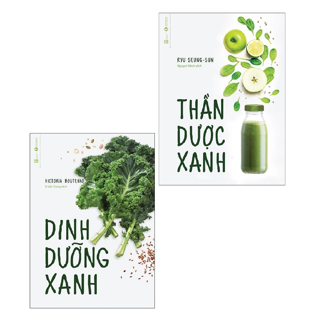 Sách Combo Thần dược xanh + Dinh Dưỡng xanh th