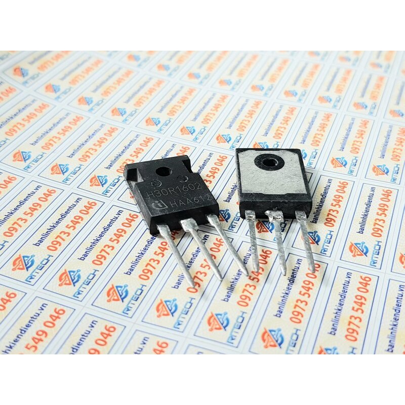 [Combo 2 chiếc] H30R1602 IGBT 30A 1600V Tháo Máy