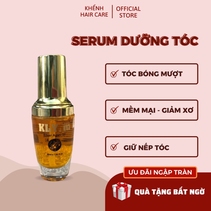 Serum Dưỡng Tóc Bóng Mượt Chống Chẻ Ngọn Tự Nhiên [FREESHIP]