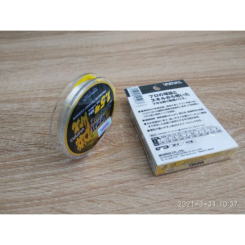 Dây Fluorocarbon Varivas Vermax Zero - Làm Thẻo Câu Iso