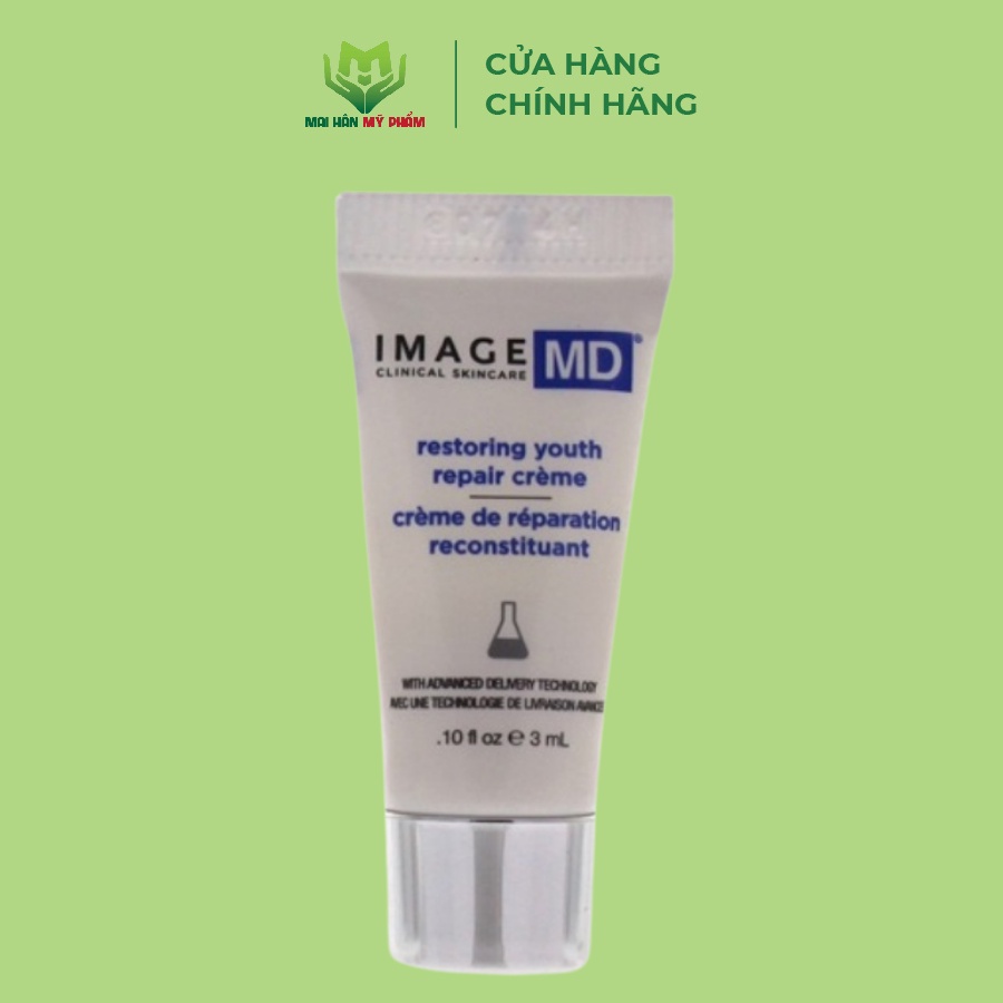 Kem dưỡng phục hồi và trẻ hóa da Image MD Restoring Youth Repair Creme 3ml