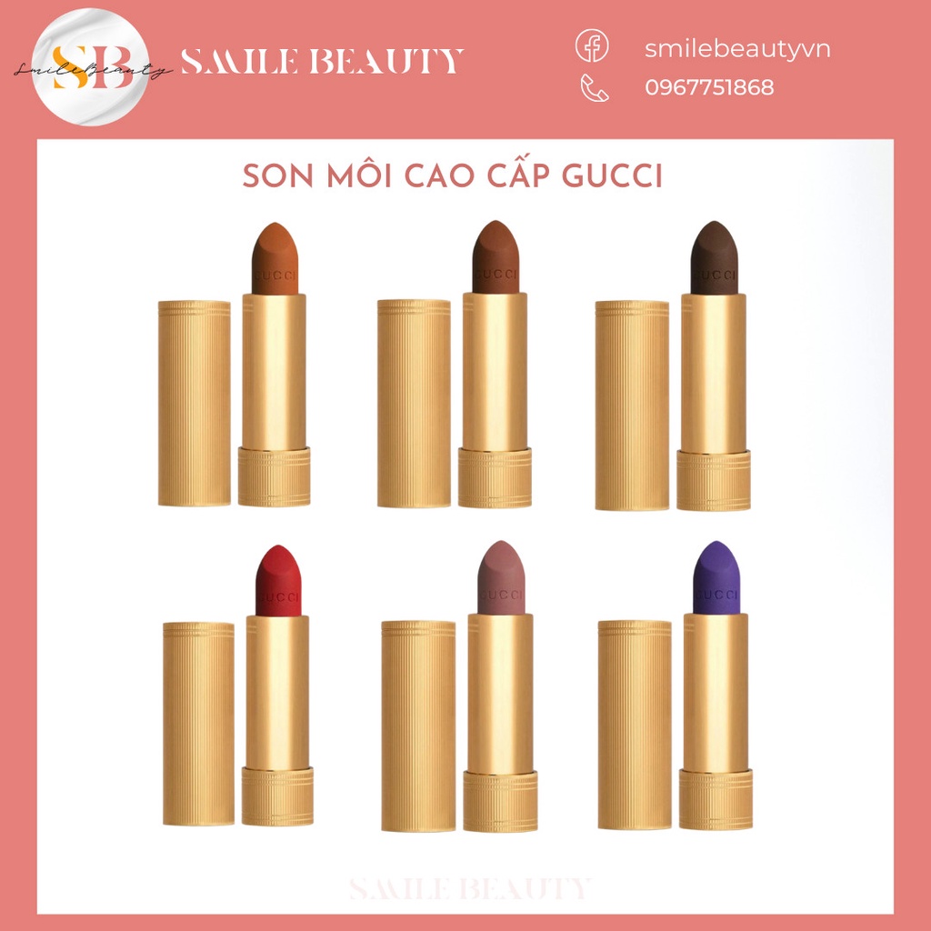 Son môi cao cấp Gucci full size