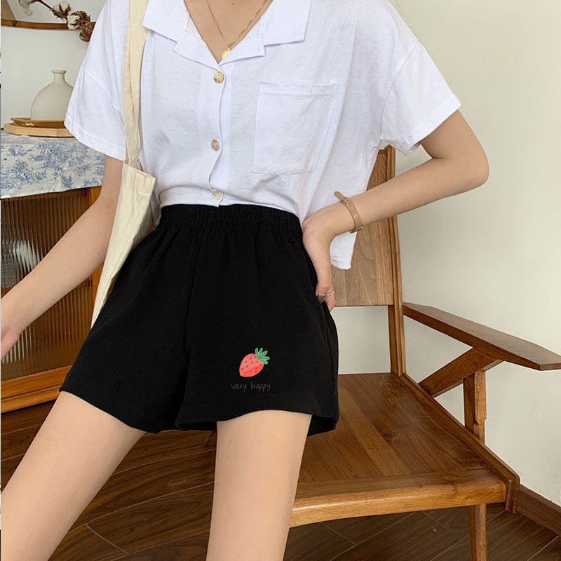 B&amp;G Quần Short Thể Thao Ống Rộng Lưng Cao Thời Trang Mùa Hè Cho Nữ quần đùi JL-DK-20