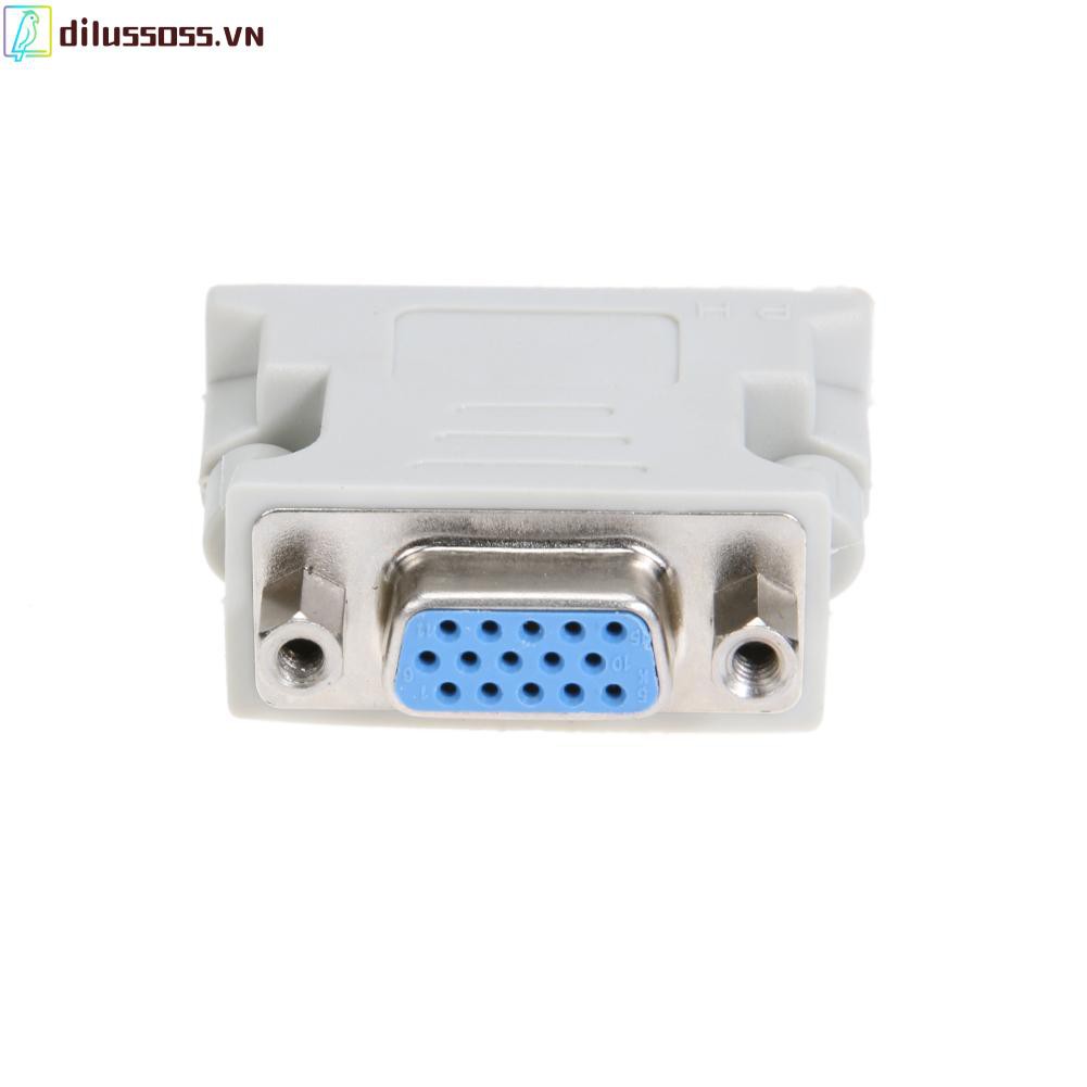 Đầu Chuyển Đổi Từ Cổng Dvi 24 + 5 Đực Sang Vga Cái