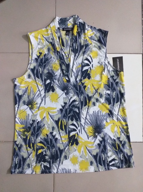 Áo ladong cổ tim xuất dư hiệu PERMANENT - Size S