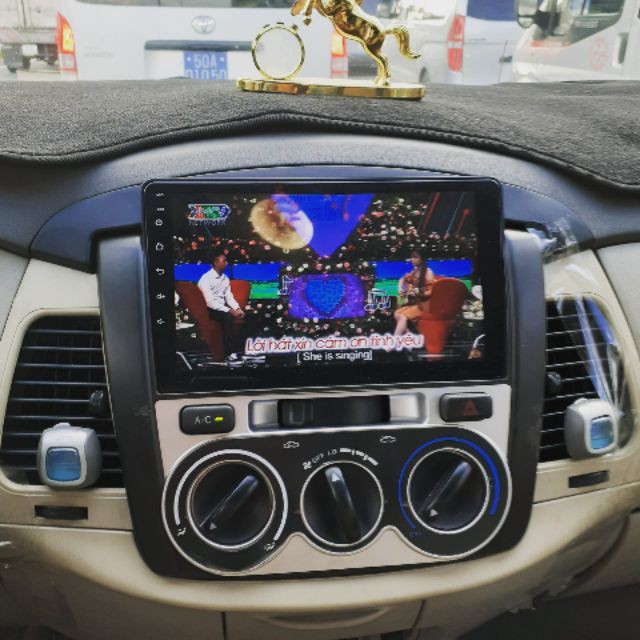 Màn Hình 9 inch Cho Xe INNOVA 2006-2012,  Đầu DVD Android Tiếng Việt Kèm Mặt Dưỡng Giắc Zin Xe TOYOTA INNOVA