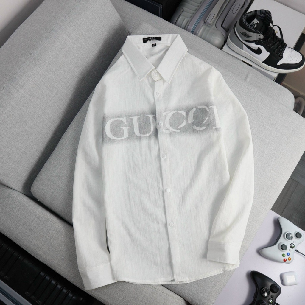 Áo sơ mi nam tay dài chất đũi mẫu mới siêu đẹp