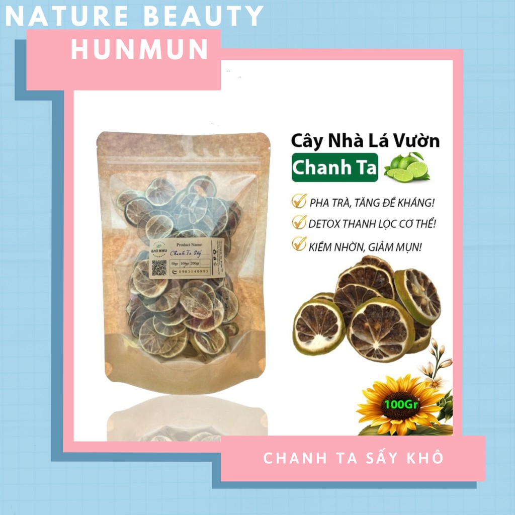 Chanh Ta Cắt Lát Sấy Khô