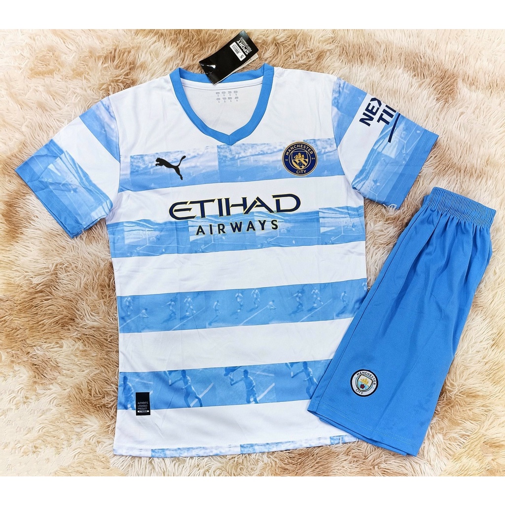 Áo quần bóng đá CLB Manchester City mùa giải mới vải Thái Lan nhập khẩu cao cấp