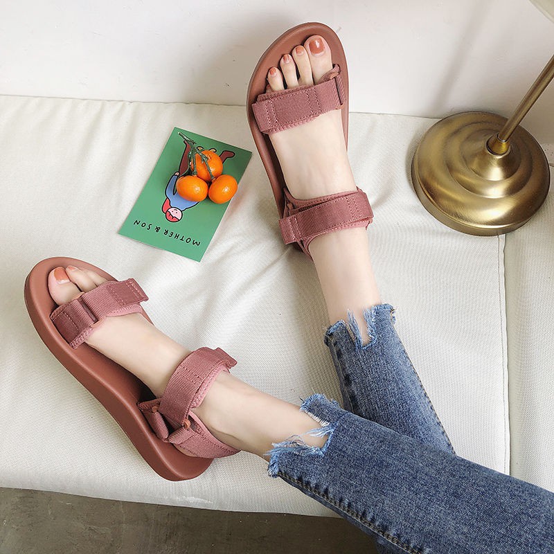 GIÀY SANDAL NỮ THỜI TRANG - GIÀY SANDAL NỮ QUAI NGANG CÁ TÍNH MWC NUSD- 2724