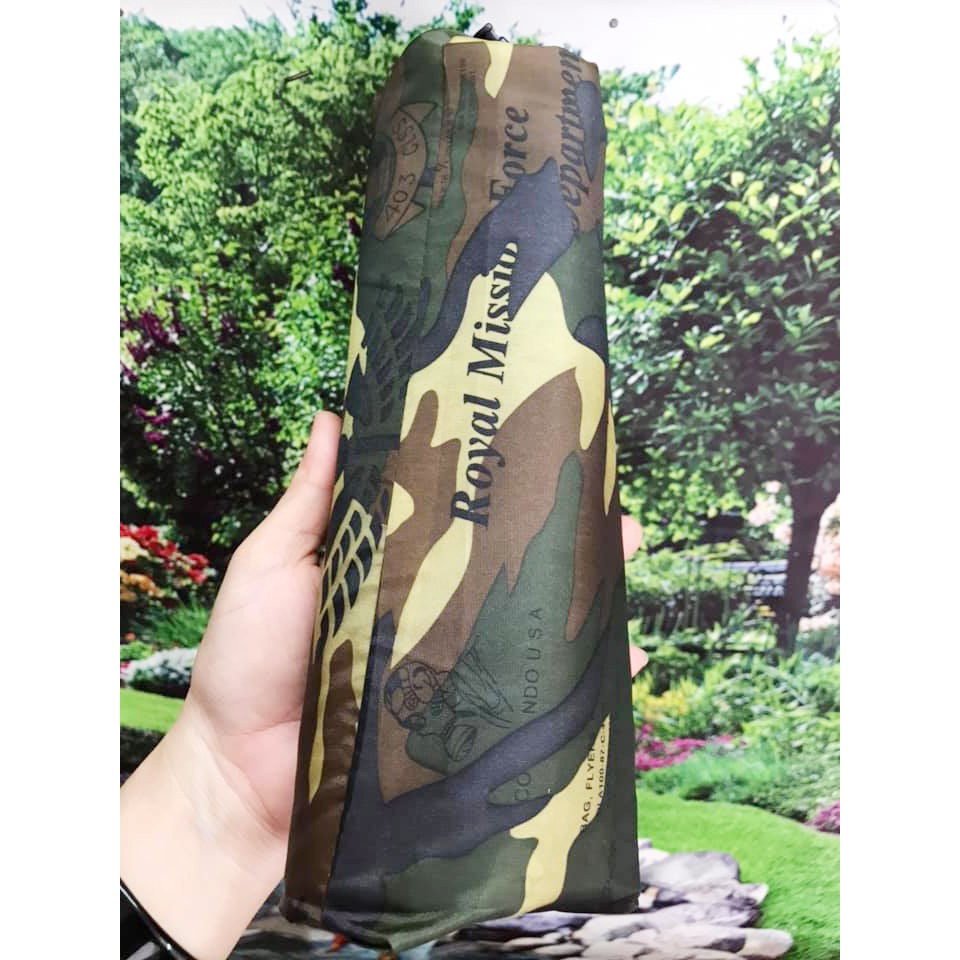 Võng dù  2 lớp 210 x 120 cm Màu Ran Ri .