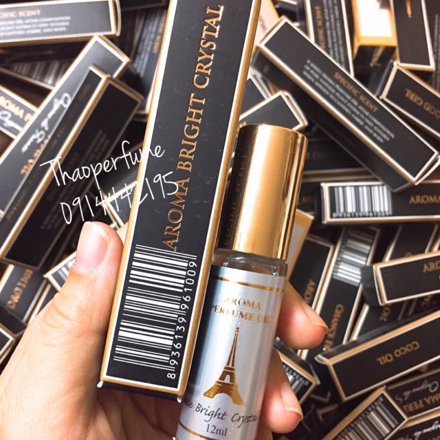 VERSACE BRIGHT CRYSTAL - Tinh Dầu Nước Hoa Pháp 12ml