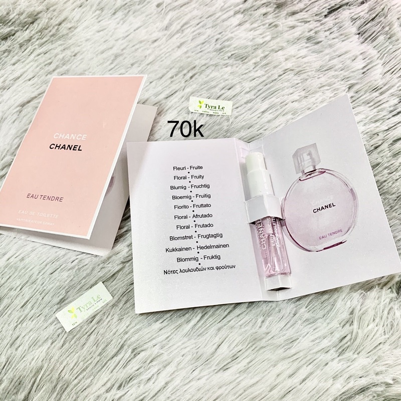 Nước Hoa Chanel Chance Eau Tendre EDP sample mẫu thử vial
