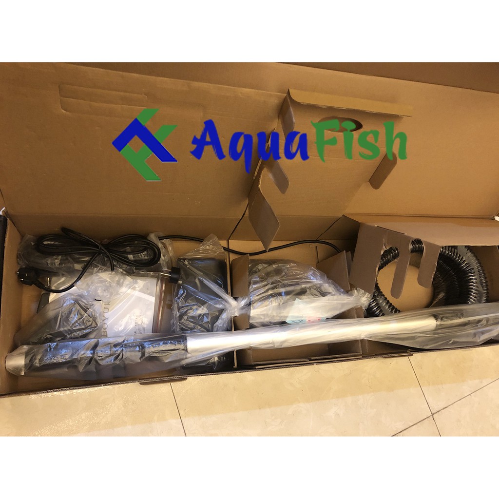 Máy Hút Đáy Vệ Sinh Hồ Cá Koi Boyu WNQ-1 (lực hút mạnh, sạch sẽ và bền bỉ)