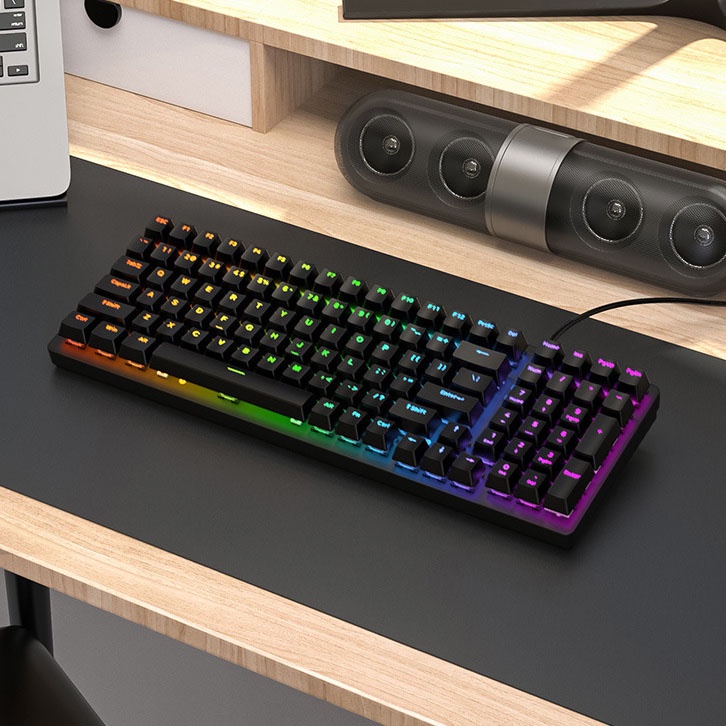 Bàn phím cơ rgb led K3 ZIYOU LANG Switch Blue 100 phím Bàn phím máy tính / 3C10