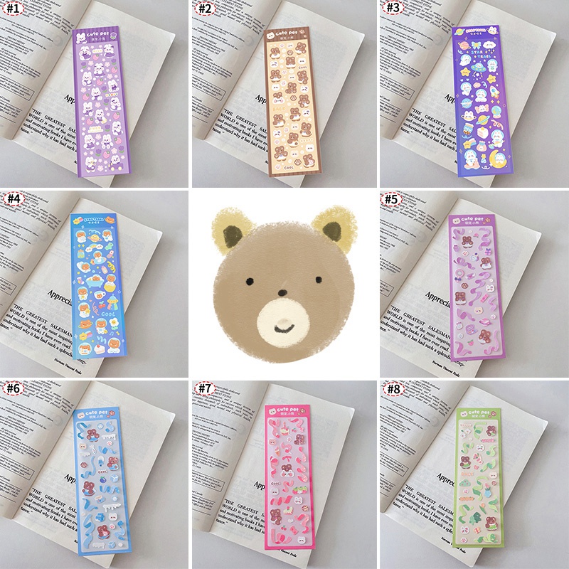 Miếng Dán Trang Trí Sổ Tay / Nhật Ký DIY Thiết Kế Dễ Thương