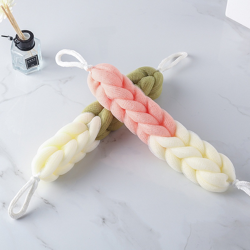 Bông cọ tắm lưới tạo bọt mềm, sạch ghét tiện lợi cho gia đình (loại dài)