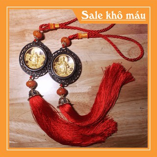Khánh treo xe phật bà quan âm cầu may mắn và bình an