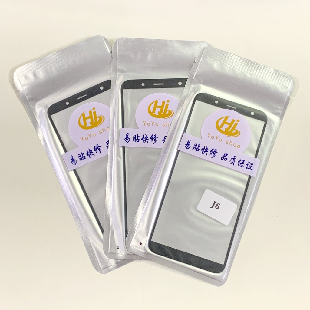 Kính liền keo Samsung A6 2018/J6 2018/A600/J600 ĐEN
