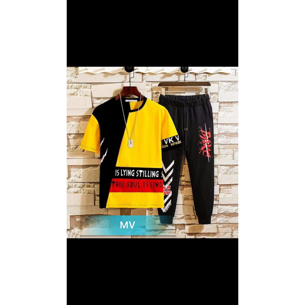 [Mã SKAMA06 giảm 8% TỐI ĐA 50K đơn250K] Bộ nam hè cotton cao cấp ( in Stilling ) | BigBuy360 - bigbuy360.vn