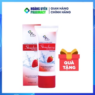 Sữa rửa mặt dâu tây Fixderma Strawberry Face Wash