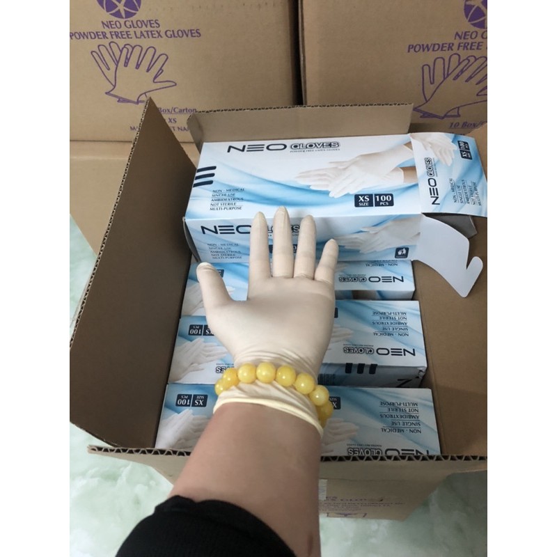 Găng y tế KHÔNG BỘT latex Vglove (50pcs) | BigBuy360 - bigbuy360.vn