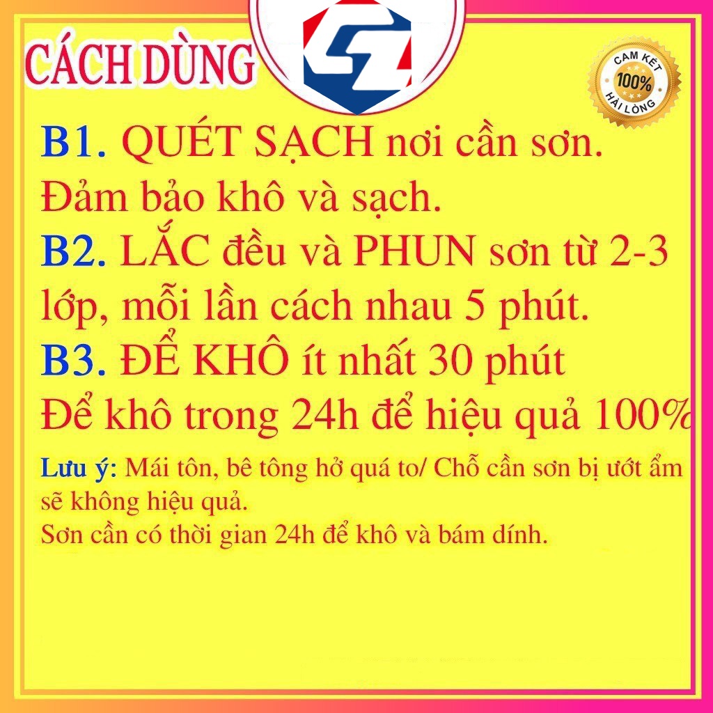 [Bảo Hành 2 Năm]Bình Xịt Nhật Bản - Cz Japan Chống Thấm Vết Nứt Mái Nhà, Sàn Nhà Vệ Sinh, Máng Xối, Mái Tôn, Sàn Nhà