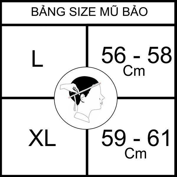 Nón bảo hiểm GXT 2017 TQ LẬT HÀM 2 KÍNH (Đen line cam - xanh)